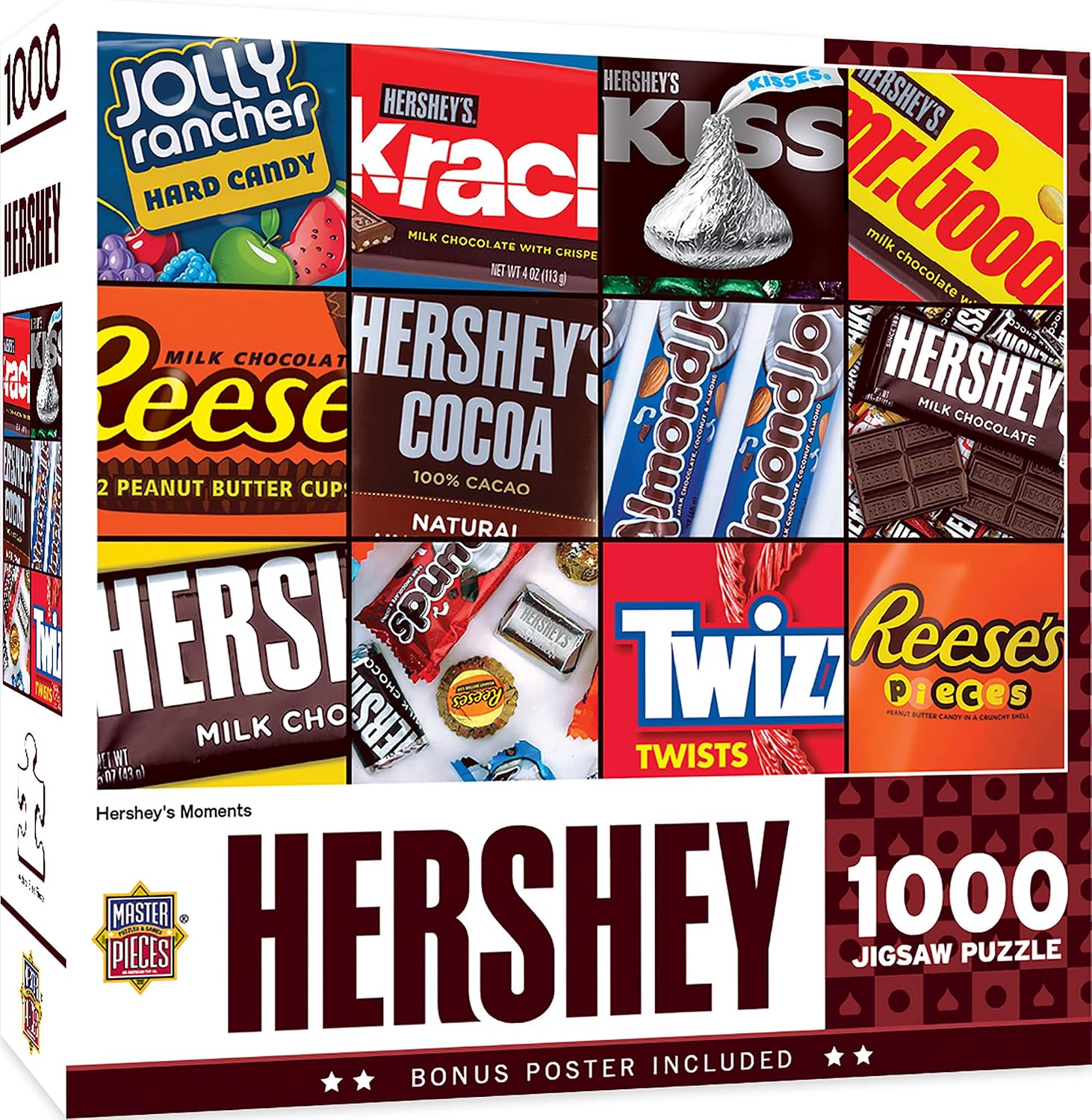 ROMPECABEZAS MASTERPIECES 1000 PIEZAS HERSHEY'S MOMENTS 19.25' X 26.75' - 1