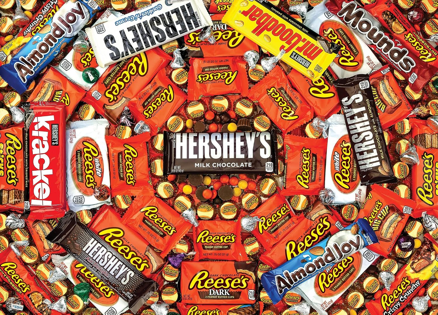 ROMPECABEZAS MASTERPIECES 1000 PIEZAS HERSHEY'S SWIRL 19.25' X 26.75' - 2