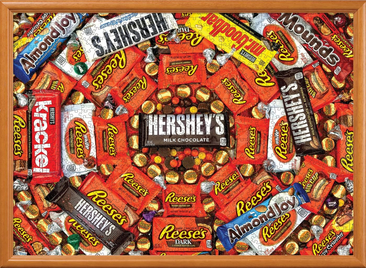 ROMPECABEZAS MASTERPIECES 1000 PIEZAS HERSHEY'S SWIRL 19.25' X 26.75' - 5