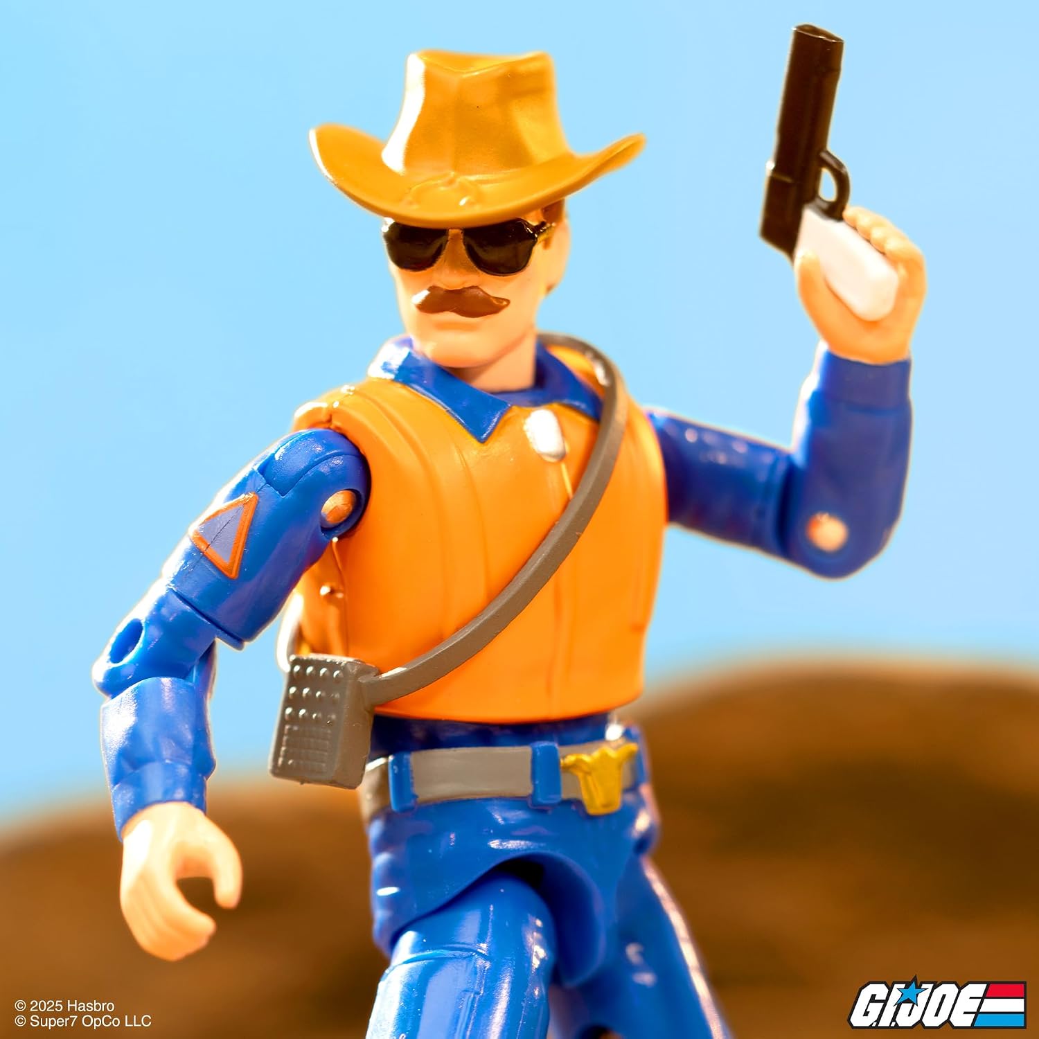 FIGURA DE ACCIÓN SUPER7 G.I. JOE REACTION+ WILD BILL ESCALA 3.75 PULGADAS - 4