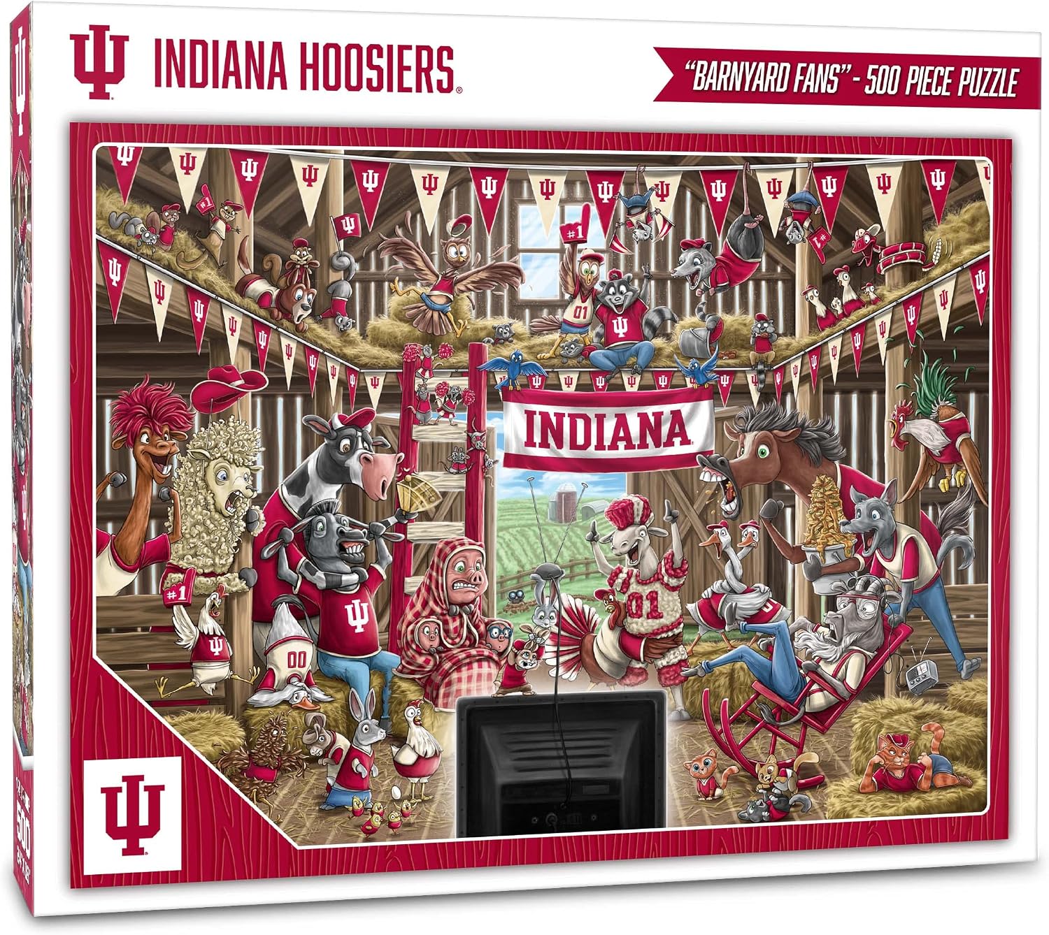 ROMPECABEZAS YOUTHEFAN NCAA BARNYARD FANS 500 PIEZAS - 1