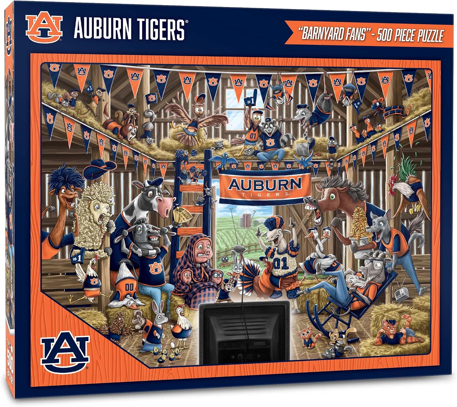 ROMPECABEZAS YOUTHEFAN NCAA BARNYARD FANS 500 PIEZAS - 1