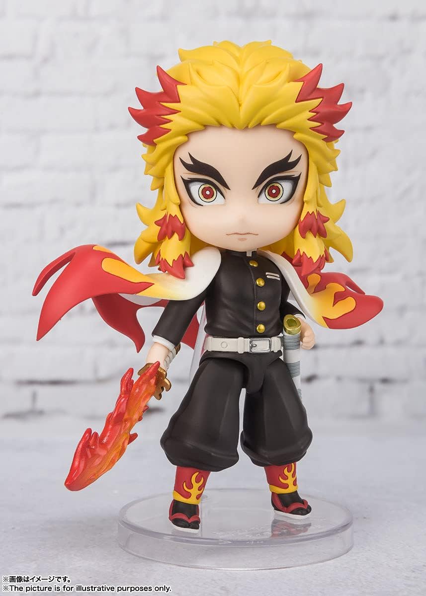 FIGURA COLECCIONABLE BANDAI DEMON SLAYER KYOJURO RENGOKU FIGUARTS MINI - 2