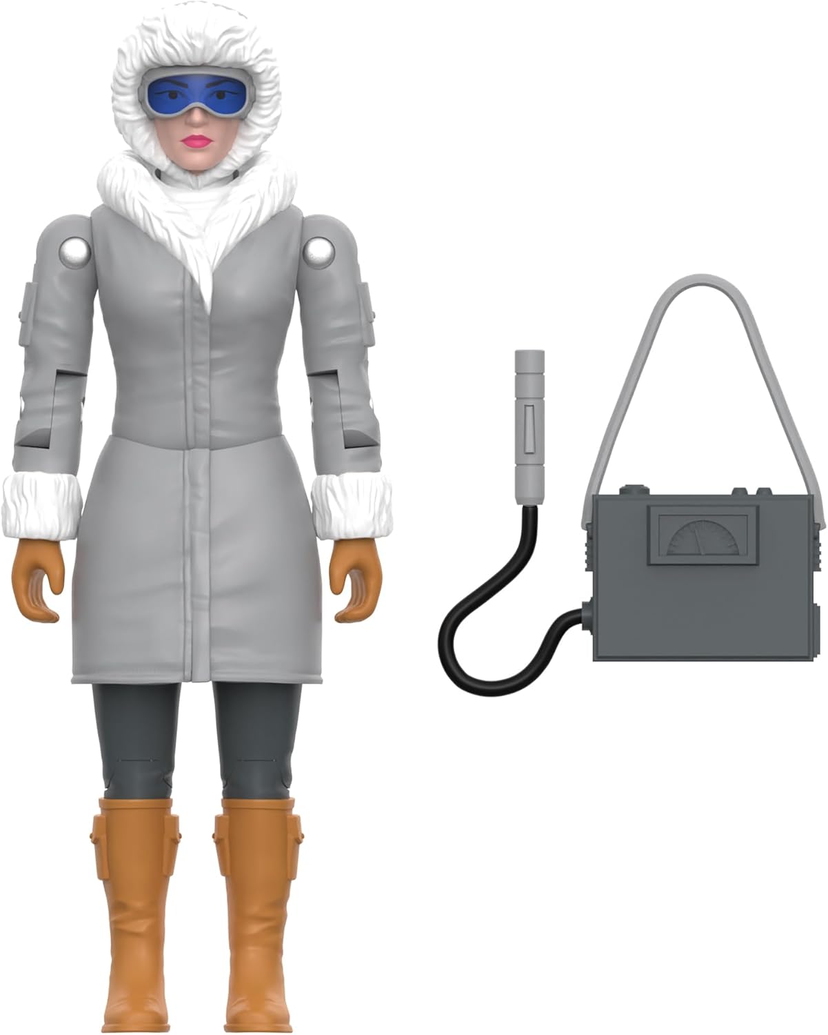 FIGURA DE ACCIÓN SUPER7 REACTION+ G.I. JOE ARCTIC SCARLETT 3.75 PULGADAS - 3