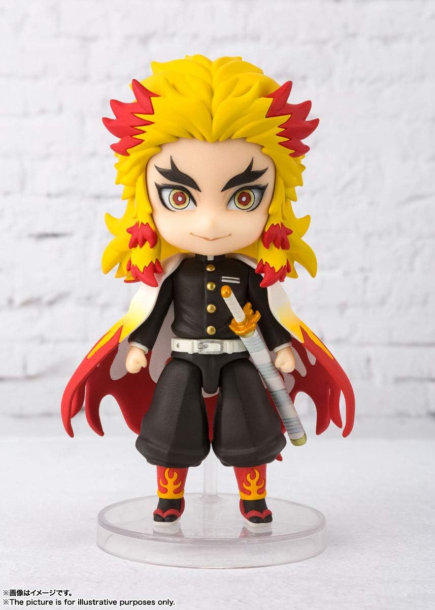 FIGURA COLECCIONABLE FIGUARTS MINI RENGOKU KYOJURO DEMON SLAYER - 2
