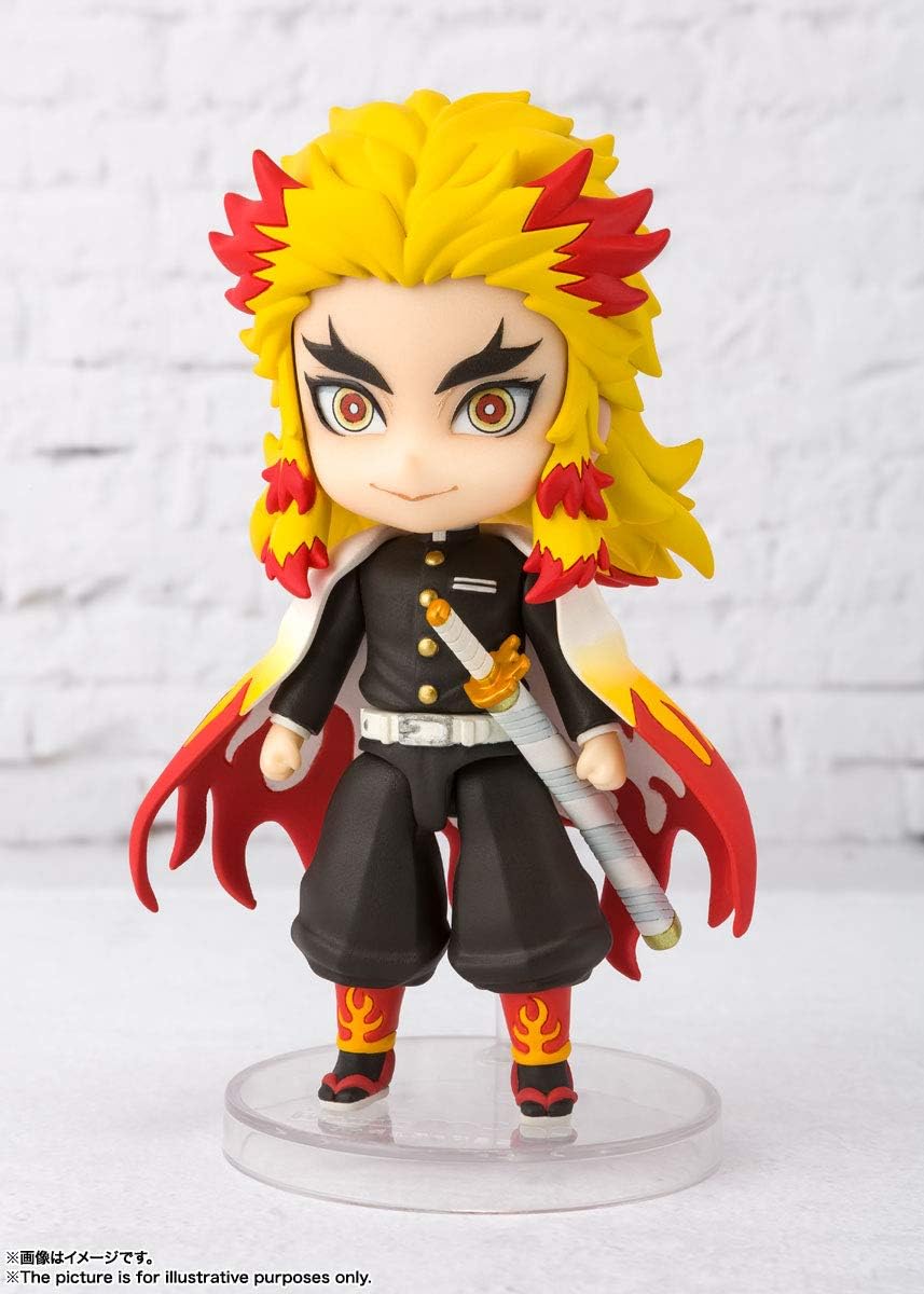 FIGURA COLECCIONABLE FIGUARTS MINI RENGOKU KYOJURO DEMON SLAYER - 3