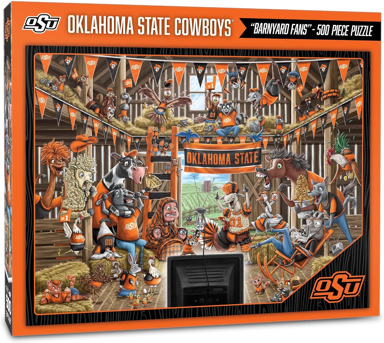 ROMPECABEZAS YOUTHEFAN NCAA BARNYARD FANS 500 PIEZAS - 1