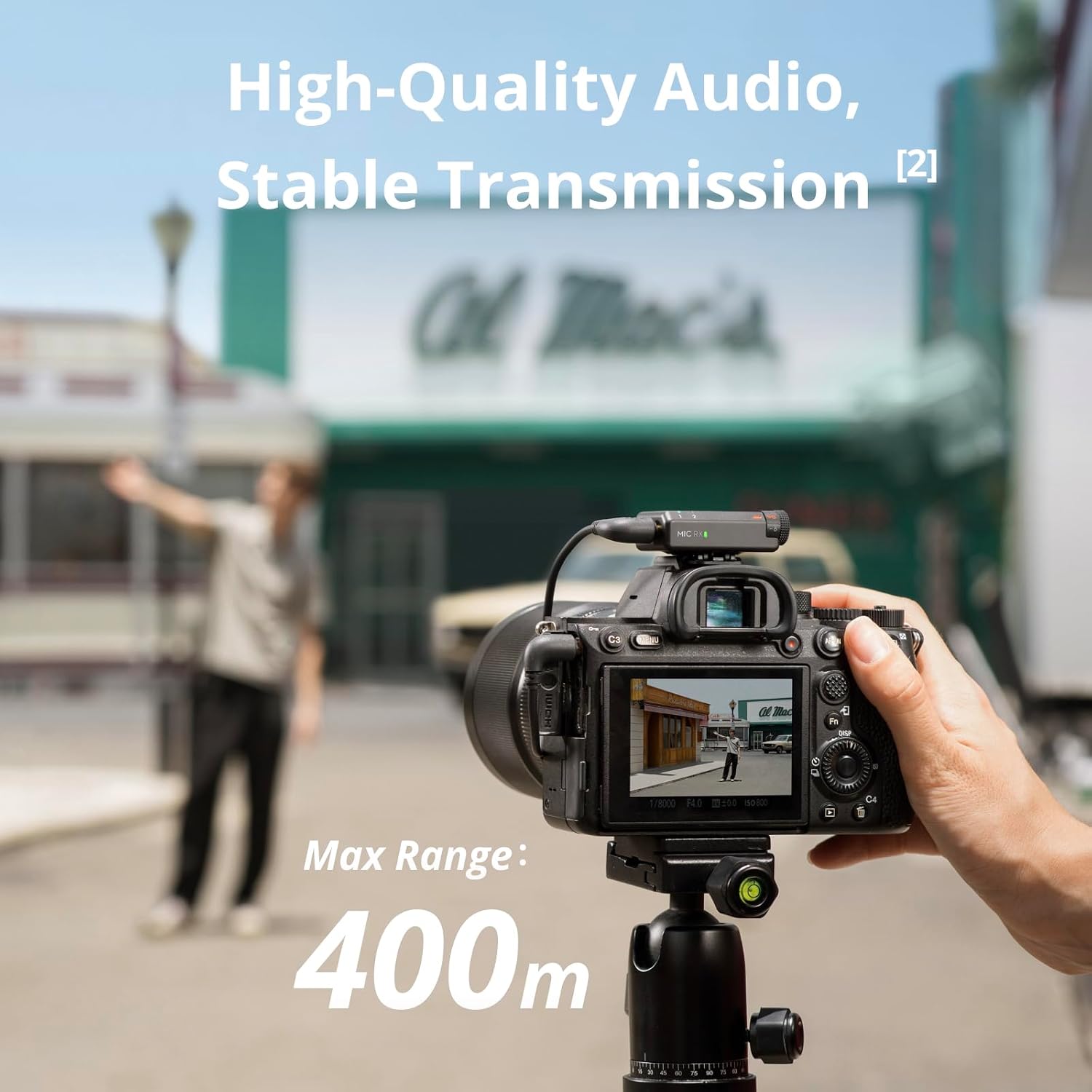 MICRÓFONO DJI MIC MINI INALÁMBRICO 2 TRANSMISORES 1 RECEPTOR - 3