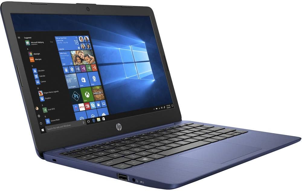 LAPTOP HP STREAM 11.6 PULGADAS HD INTEL CELERON N4000 4GB RAM 32GB EMMC AZUL REAL - 1
