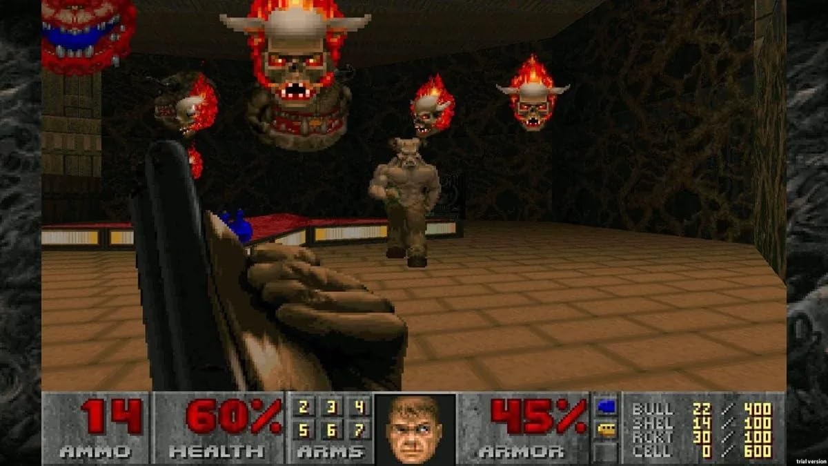 VIDEOJUEGO DOOM + DOOM II PARA PLAYSTATION 5 - 4