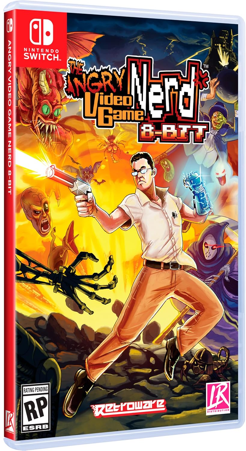 VIDEOJUEGO ANGRY VIDEO GAME NERD 8-BIT PARA NINTENDO SWITCH - 1