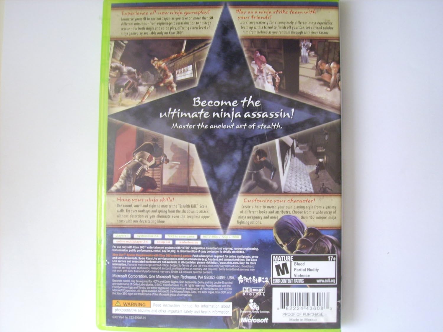 VIDEOJUEGO TENCHU Z PARA XBOX 360 - 2