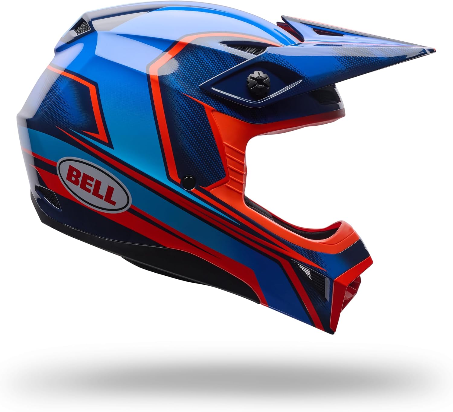 CASCO BELL YOUTH MX-10 MIPS SPEEDWAY DIRT BIKE AZUL TURQUESA TALLA PEQUEÑA - 3