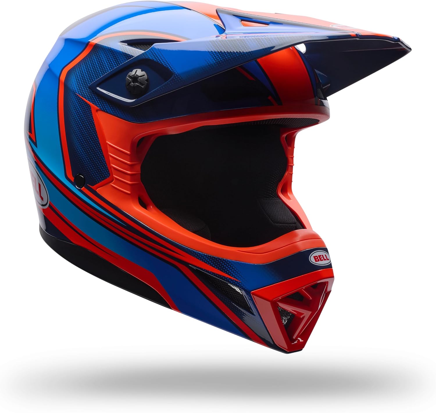 CASCO BELL YOUTH MX-10 MIPS SPEEDWAY DIRT BIKE AZUL TURQUESA TALLA PEQUEÑA - 1