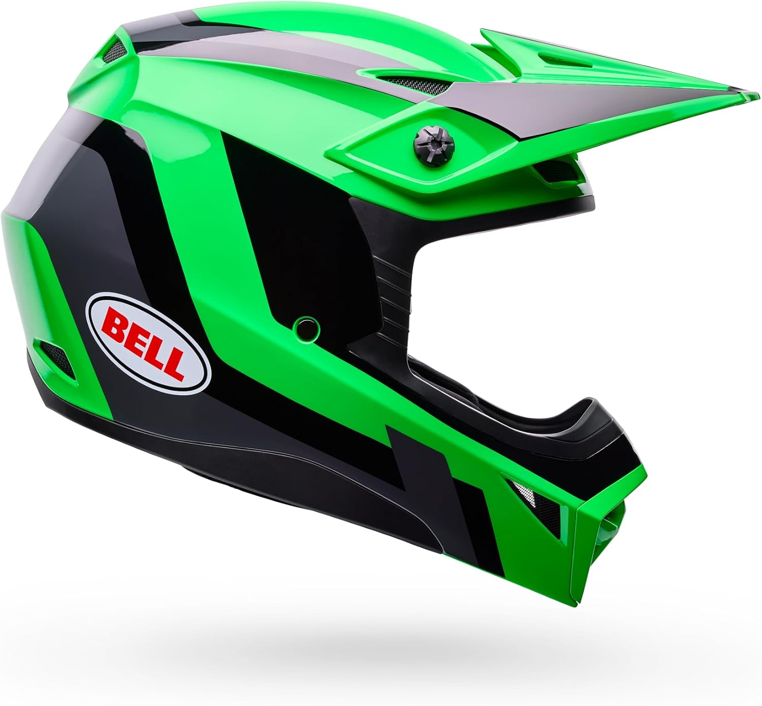 CASCO BELL MX-10 MIPS VERDE/GRIS DYNO TALLA MEDIANA - 1