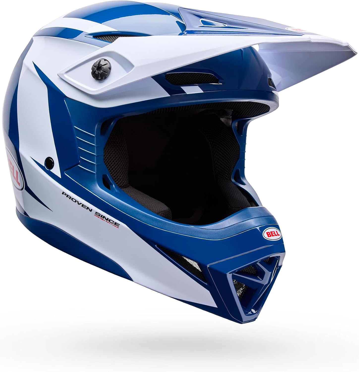 CASCO BELL MX-10 MIPS AZUL/BLANCO TALON TALLA XS - 2