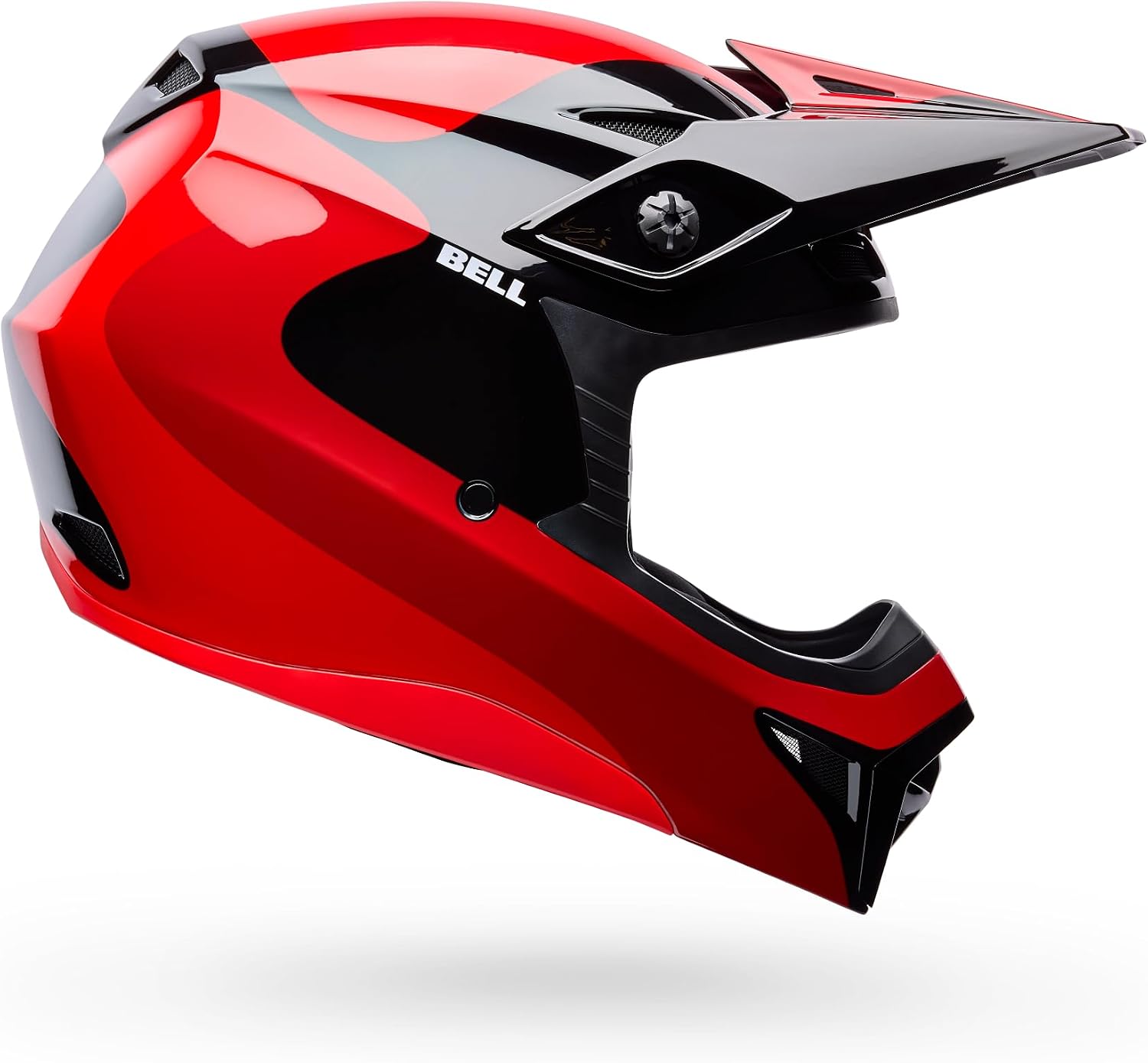 CASCO BELL MX-10 MIPS ROJO/NEGRO ONDA TALLA S - 1