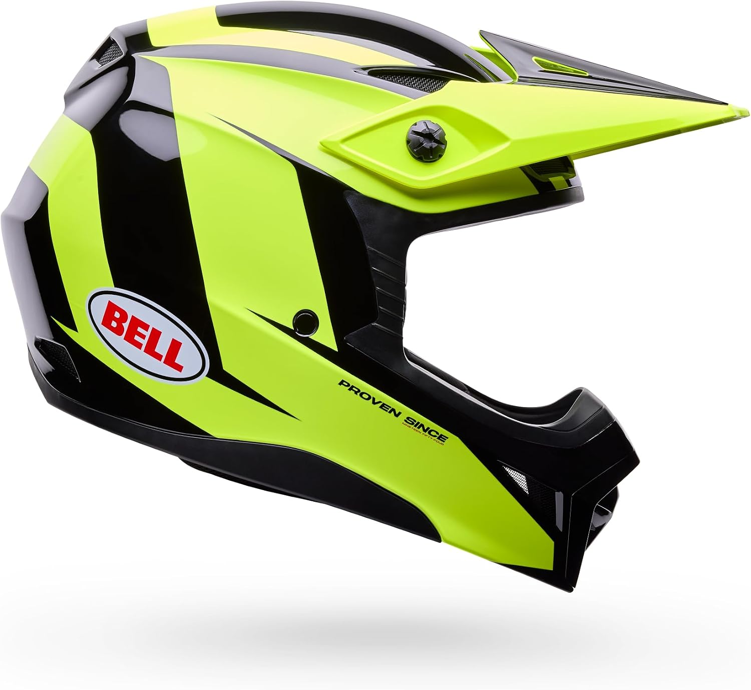 CASCO BELL MX-10 MIPS AMARILLO/NEGRO TALON TALLA LARGE - 1