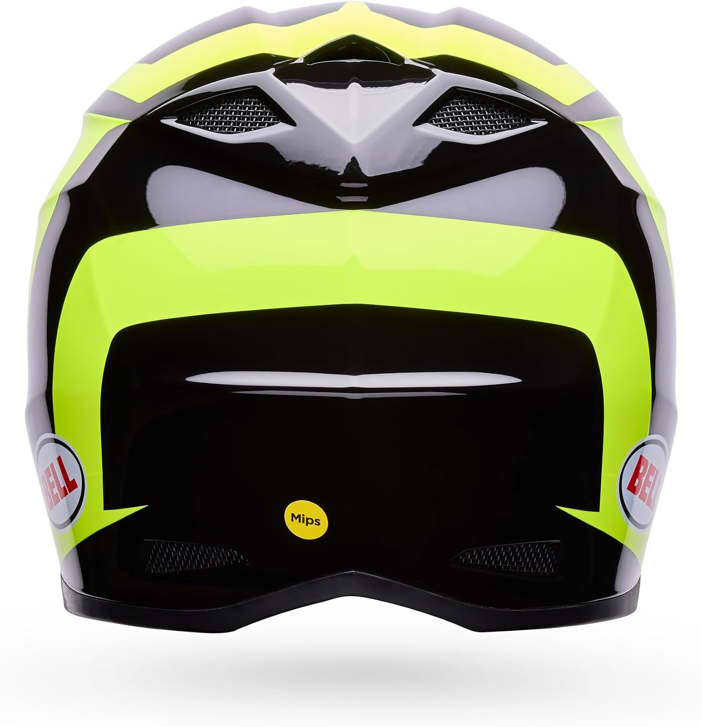 CASCO BELL MX-10 MIPS AMARILLO/NEGRO TALON TALLA S - 4