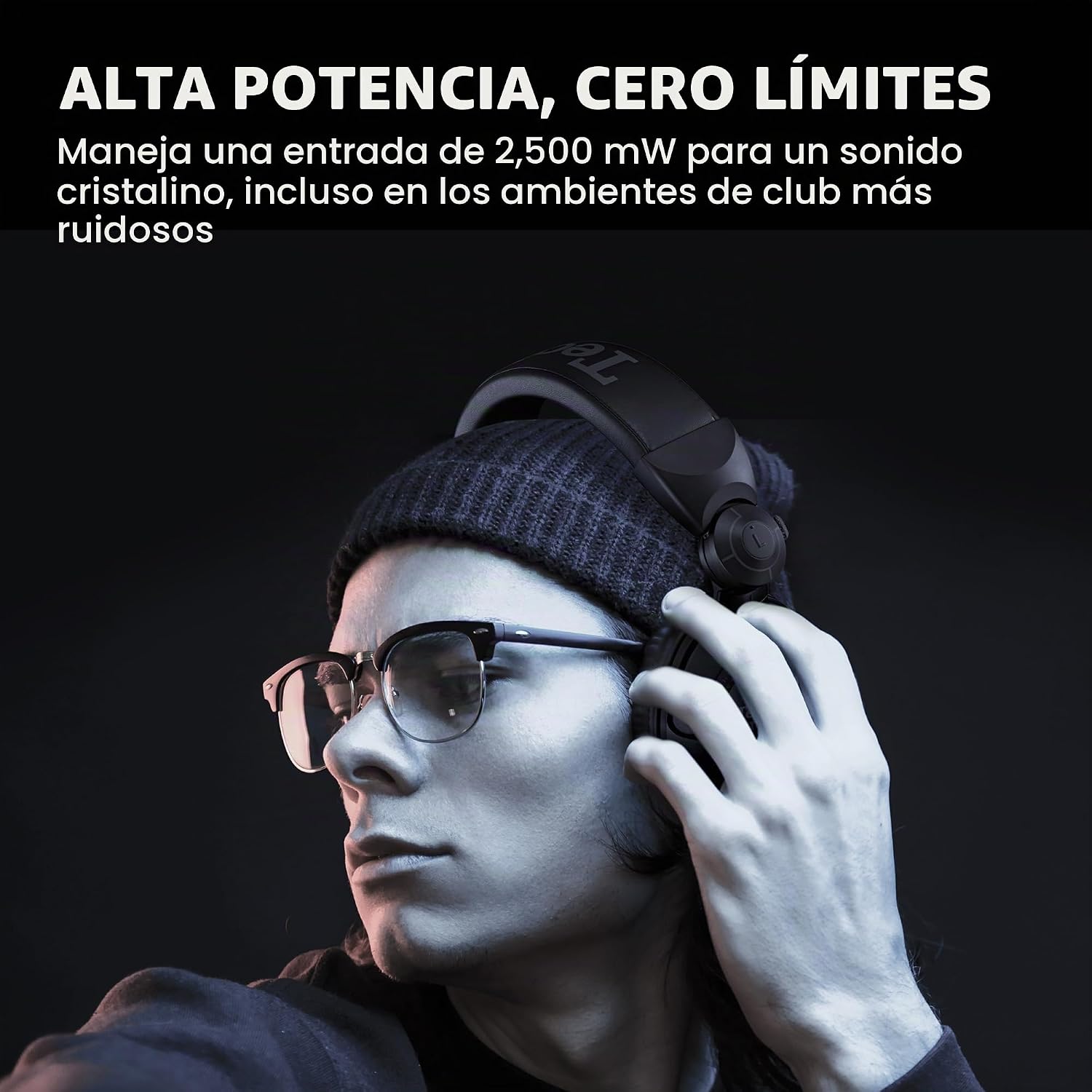 AUDÍFONOS TECHNICS PROFESSIONAL DJ EAH-DJ1200 NEGRO - 4
