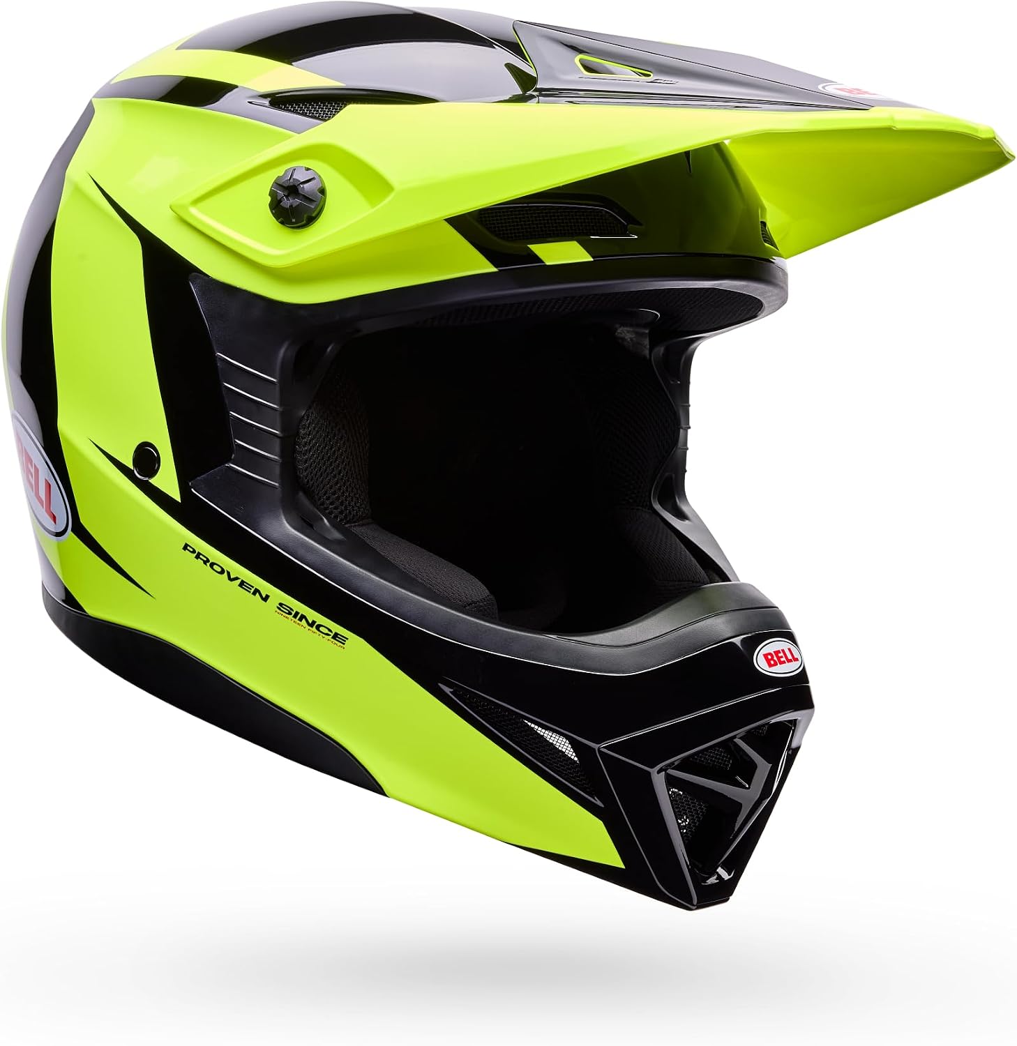 CASCO BELL MX-10 MIPS AMARILLO/NEGRO TALON MEDIANO - 2