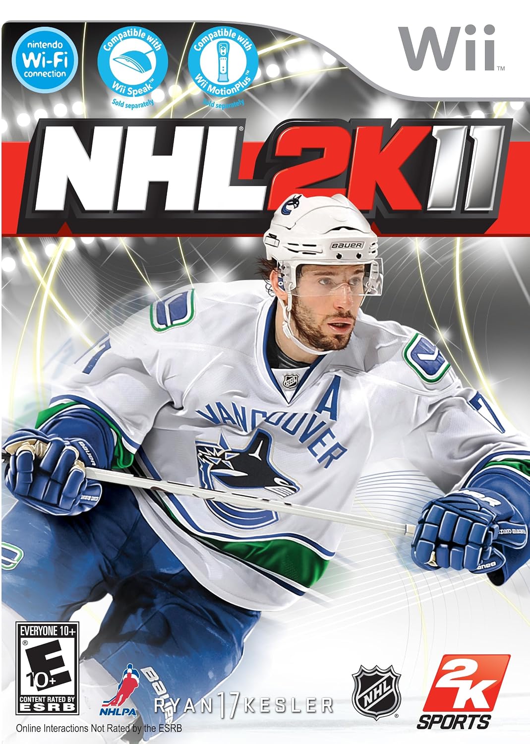 VIDEOJUEGO NHL 2K11 PARA NINTENDO WII - 1