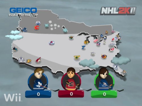 VIDEOJUEGO NHL 2K11 PARA NINTENDO WII - 5