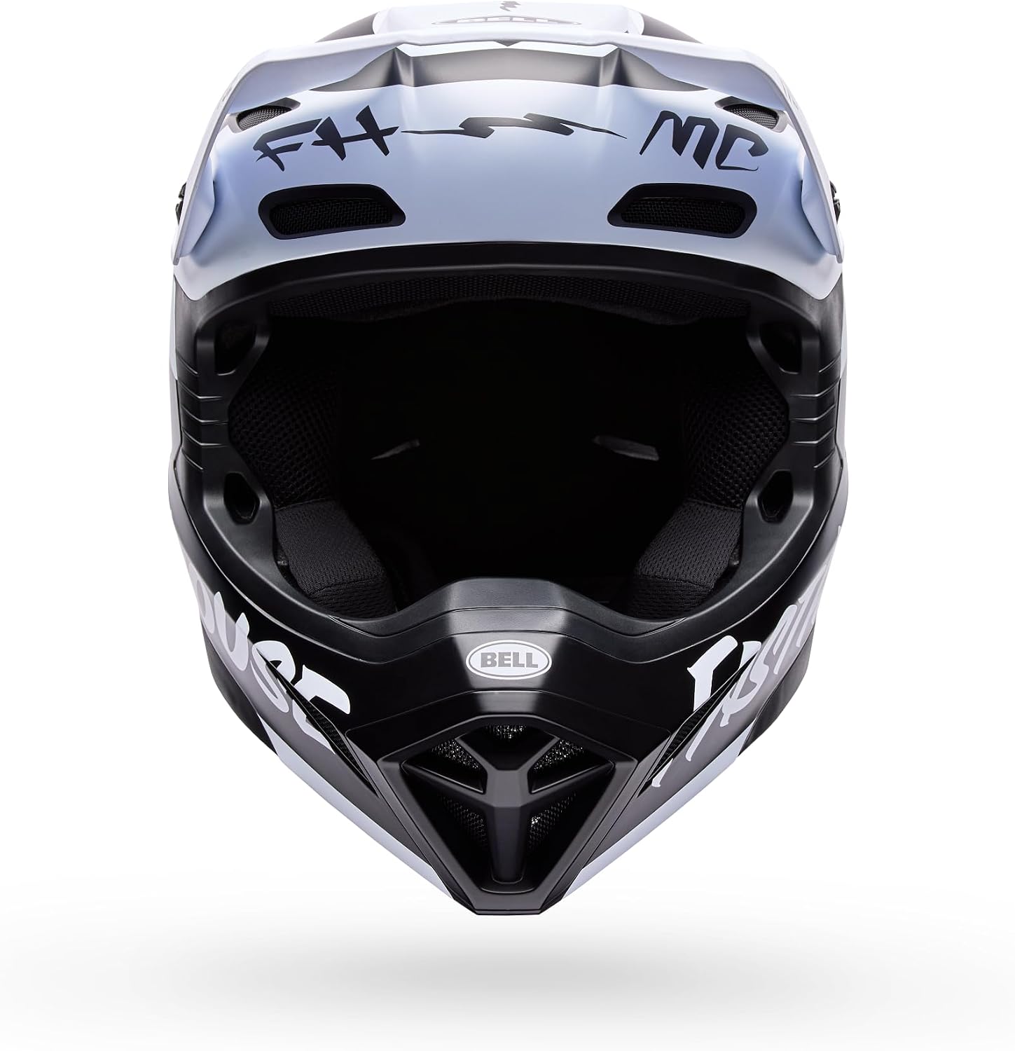 CASCO BELL MX-10 MIPS BLACK/WHITE FASTHOUSE TALLA S - 3