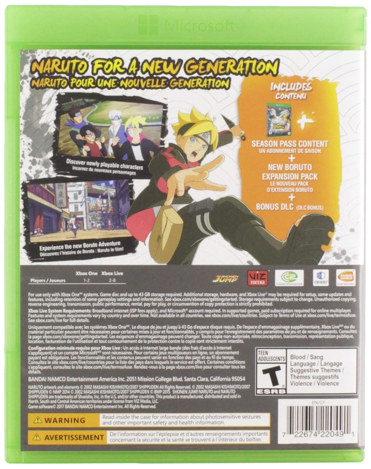 VIDEOJUEGO NARUTO SHIPPUDEN ULTIMATE NINJA STORM 4 ROAD TO BORUTO PARA XBOX ONE - 2