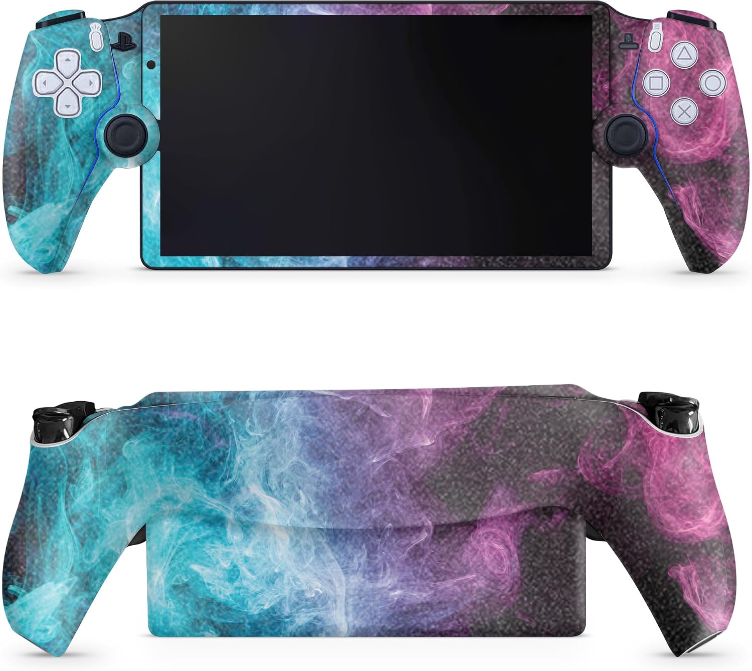 SKIN GLOSSY GLITTER GAMING PARA PS5 PORTAL REMOTE PLAYER MYSTIC SMOKE - 1