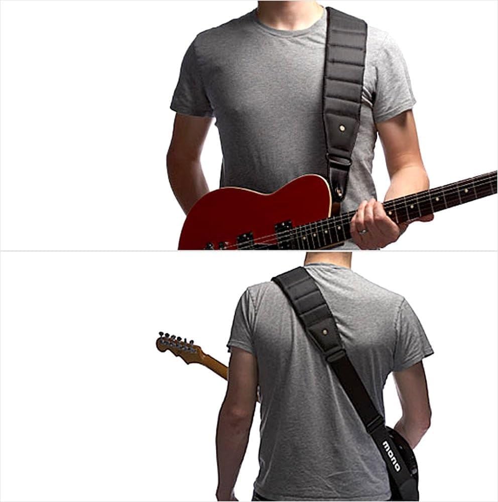 CORREA PARA GUITARRA MONO BETTY SHARKSKIN SHORT JET BLACK - 3
