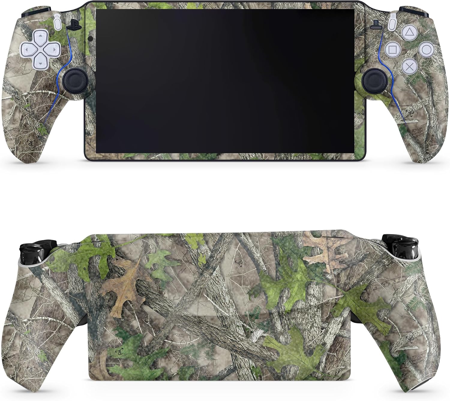 SKIN GLOSSY GLITTER PARA PS5 PORTAL REMOTE PLAYER VERDE HTC - 1