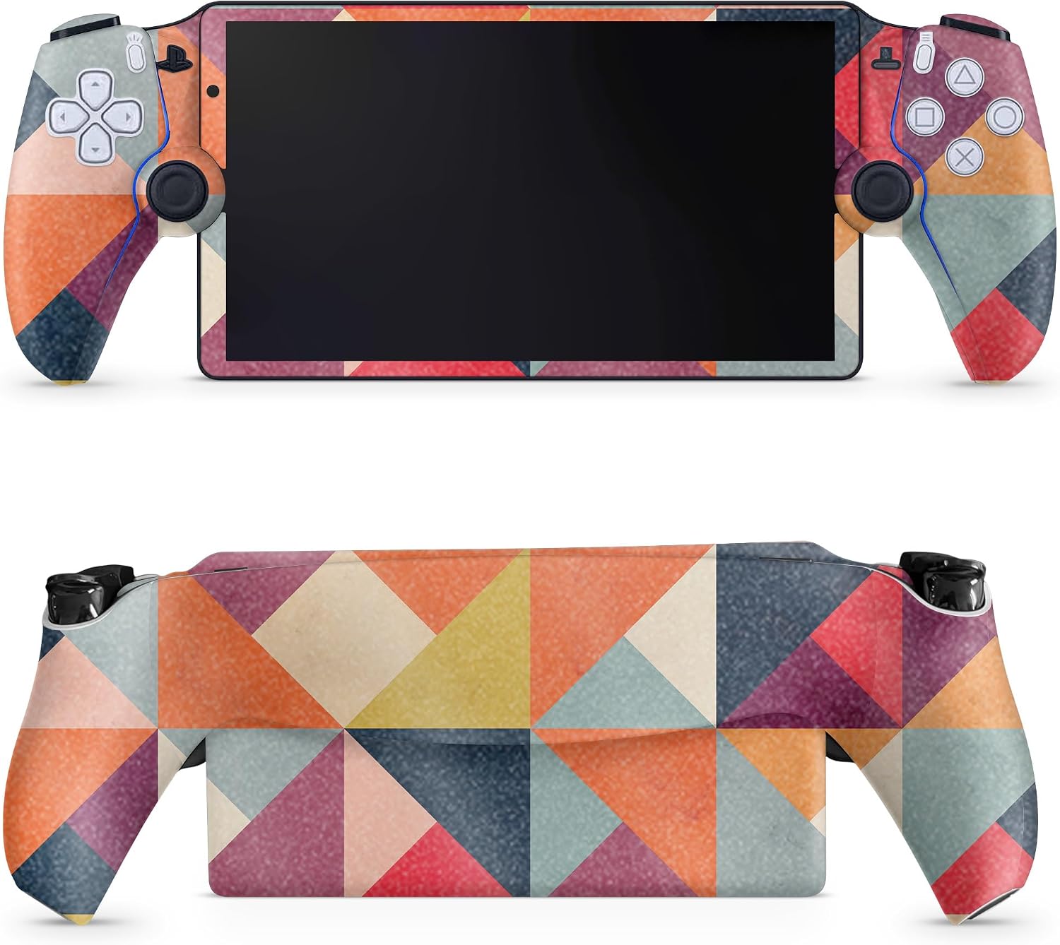 SKIN GLOSSY GLITTER GAMING PARA PS5 PORTAL REMOTE PLAYER BRIGHT AND HAPPY - 1