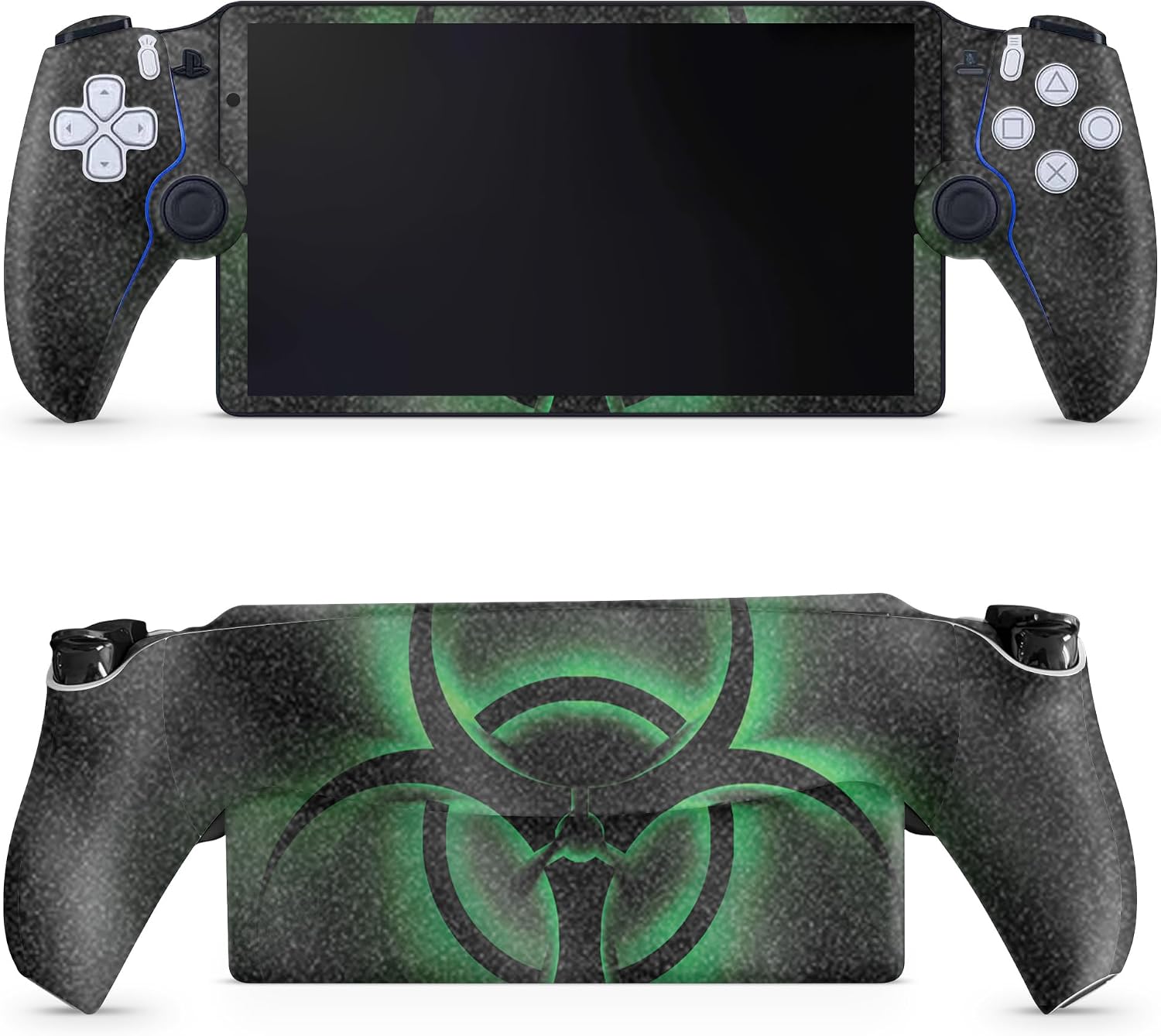 SKIN GLOSSY GLITTER GAMING PARA PS5 PORTAL REMOTE PLAYER BIO GLARE - 1