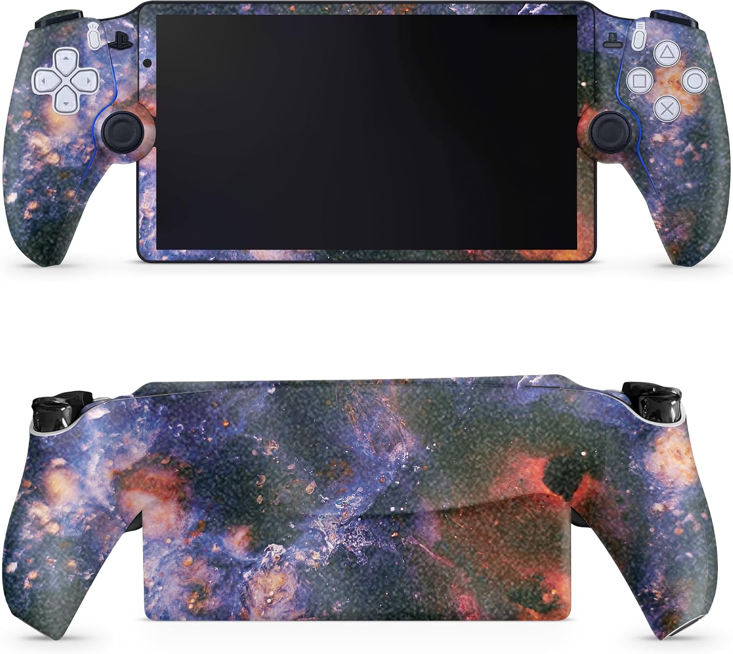 SKIN GLOSSY GLITTER GAMING PARA PS5 PORTAL REMOTE PLAYER ANDROMEDA - 1