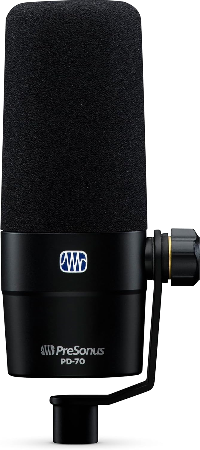 MICRÓFONO DINÁMICO PRESONUS PD-70 PARA PODCAST Y TRANSMISIÓN EN VIVO - 1