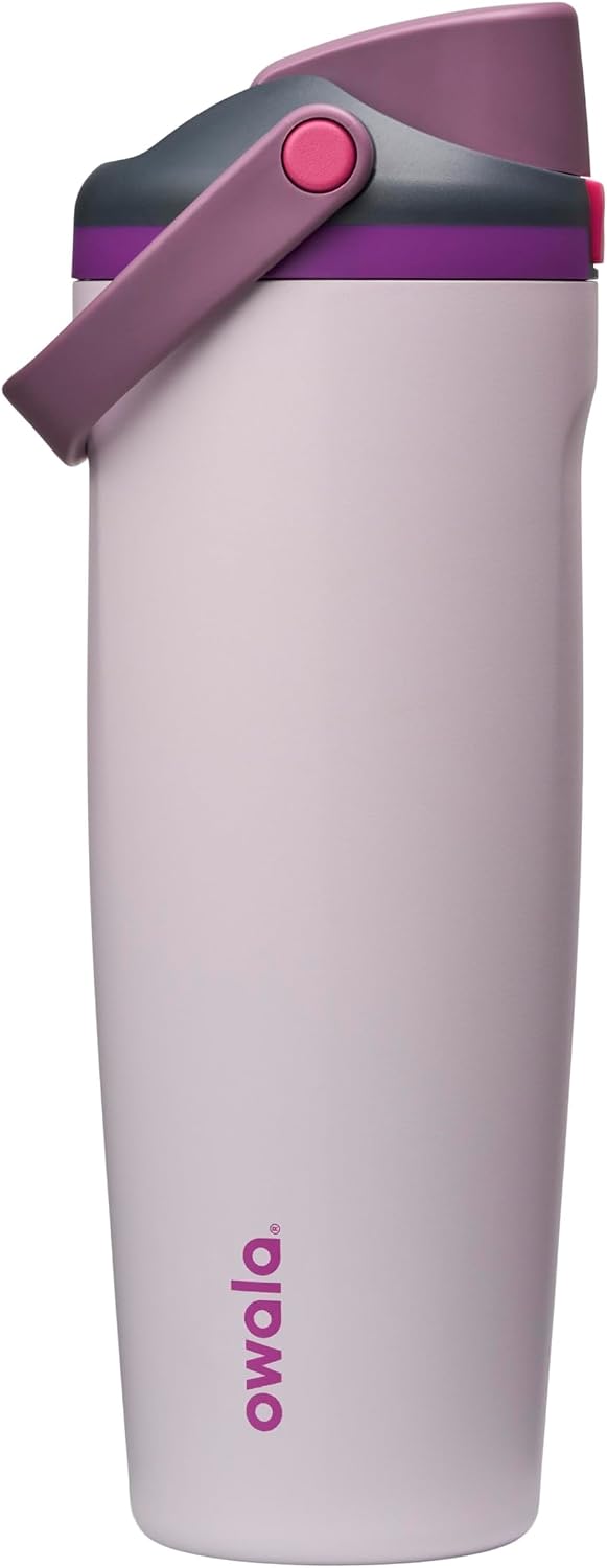 BOTELLA DE AGUA OWALA FREESIP SWAY ACERO INOXIDABLE 30 OZ DREAMY FIELD - 1