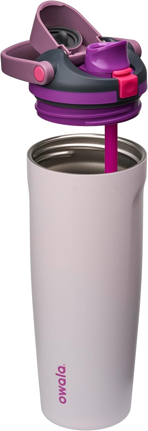 BOTELLA DE AGUA OWALA FREESIP SWAY ACERO INOXIDABLE 30 OZ DREAMY FIELD - 2