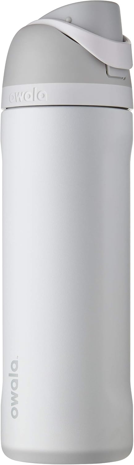 TERMO OWALA FREESIP ACERO INOXIDABLE 24 OZ SHY MARSHMALLOW - 1