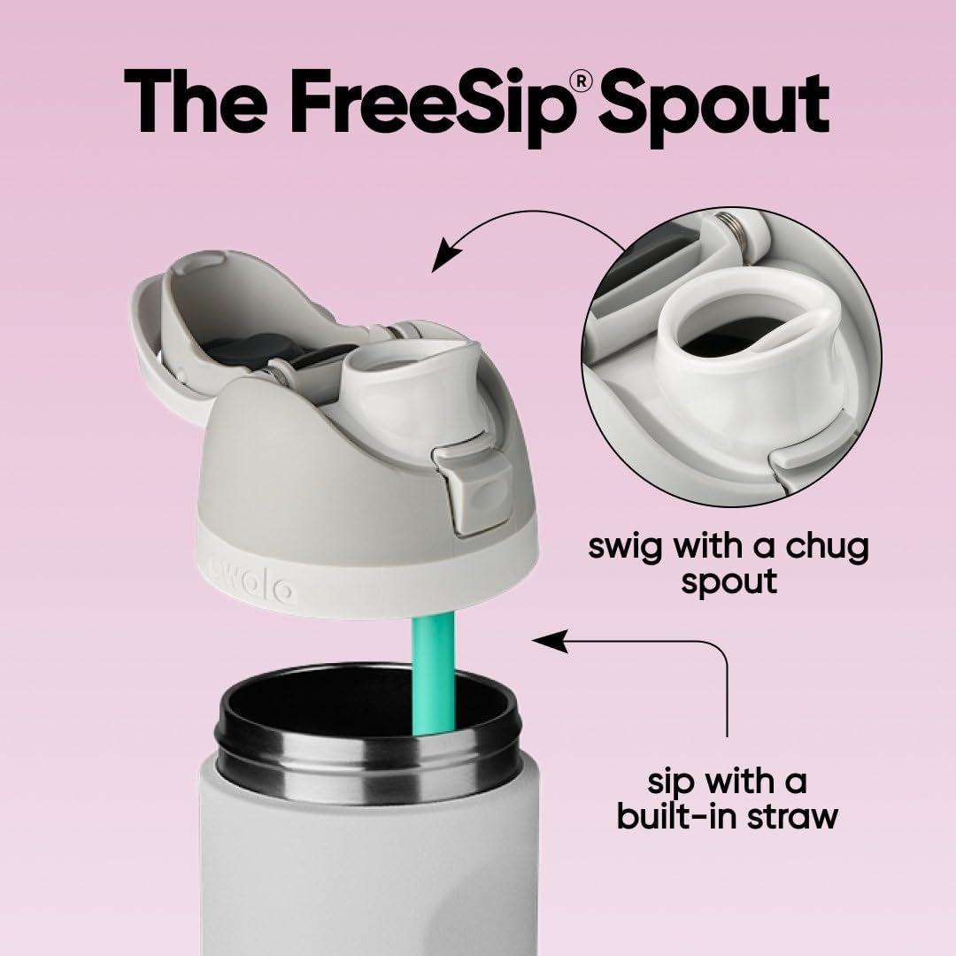 TERMO OWALA FREESIP ACERO INOXIDABLE 24 OZ DREAMY FIELD - 3