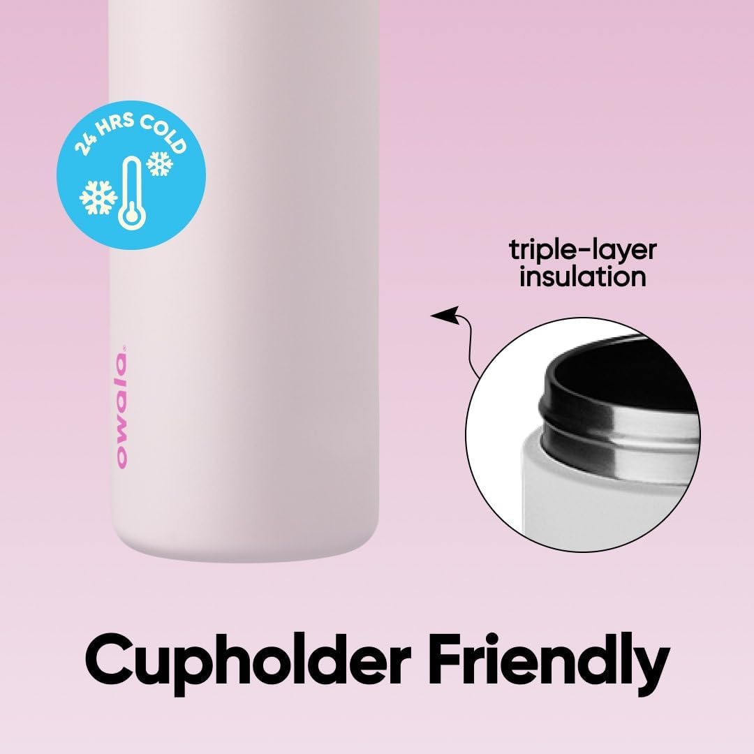 TERMO OWALA FREESIP ACERO INOXIDABLE 24 OZ DREAMY FIELD - 5
