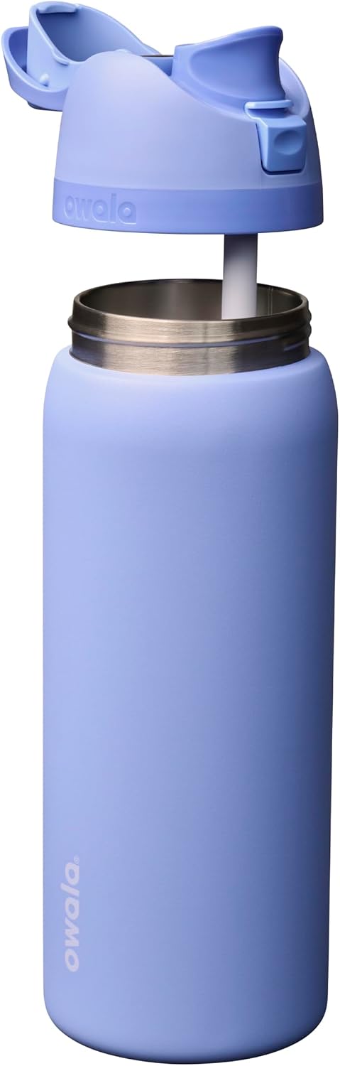 BOTELLA DE AGUA OWALA FREESIP ACERO INOXIDABLE 32 OZ AZUL - 2