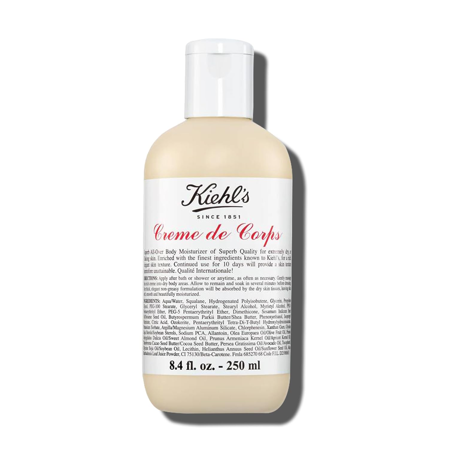 LOCIÓN CORPORAL KIEHL'S CREME DE CORPS CON MANTECA DE CACAO - 1