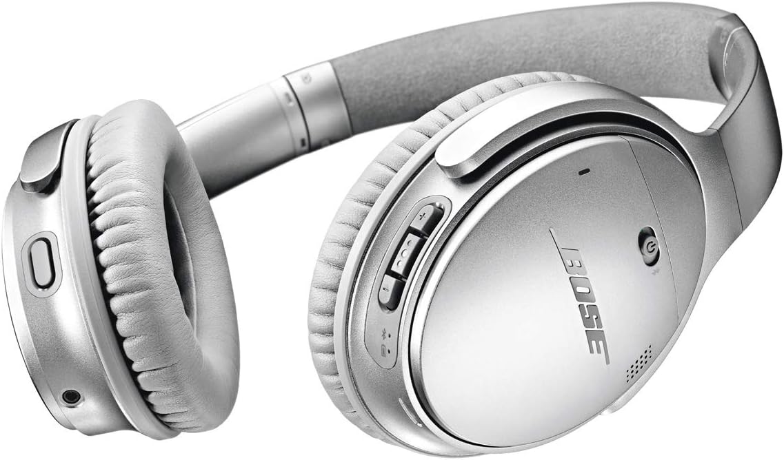 AUDÍFONOS BOSE QUIETCOMFORT 35 II CON CANCELACIÓN DE RUIDO Y BLUETOOTH, COLOR PLATA - 2