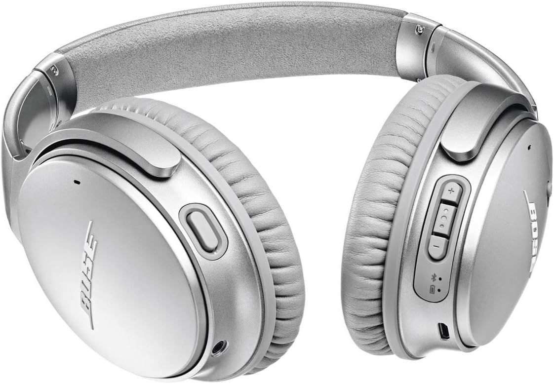 AUDÍFONOS BOSE QUIETCOMFORT 35 II CON CANCELACIÓN DE RUIDO Y BLUETOOTH, COLOR PLATA - 3