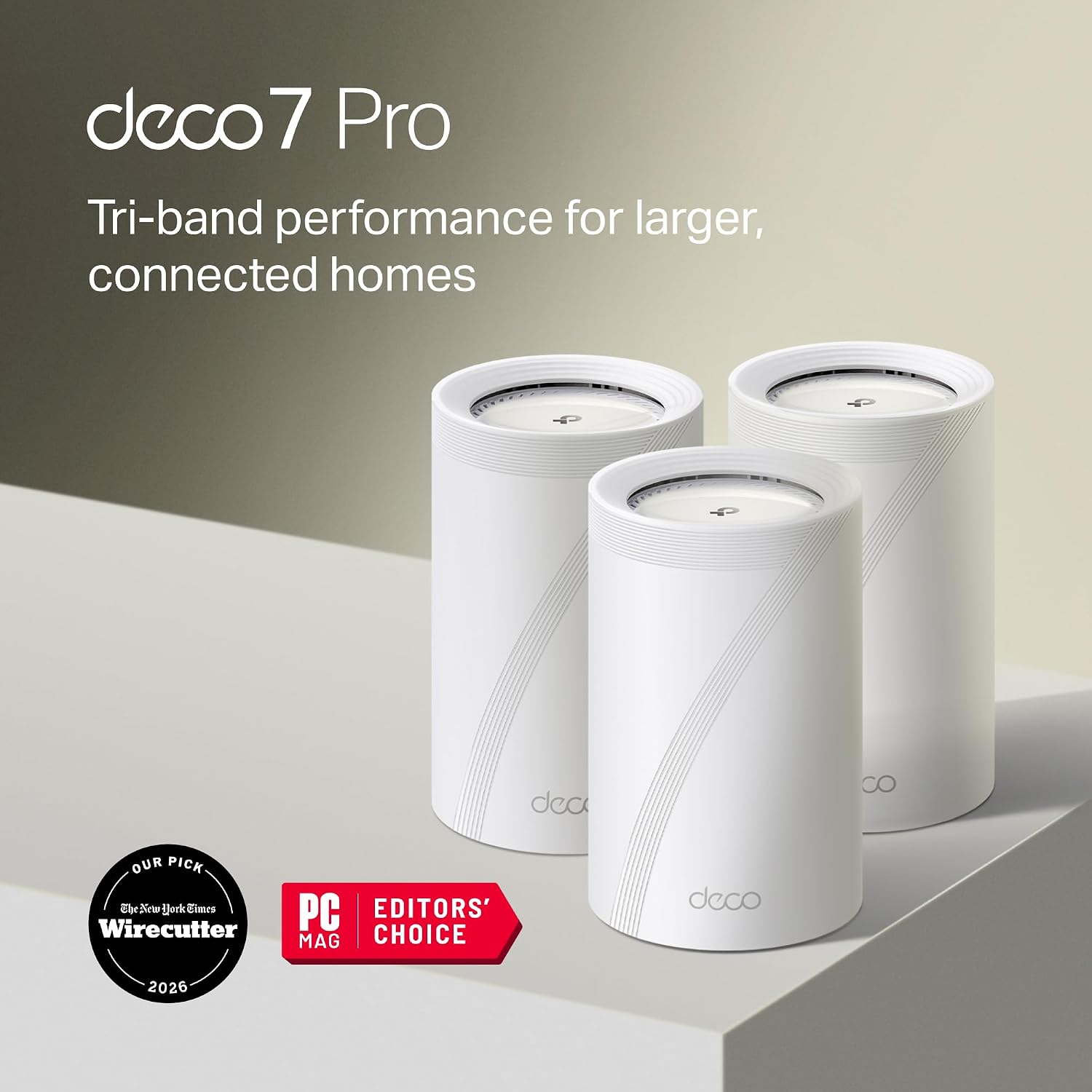 ROUTER MESH TP-LINK DECO 7 PRO WIFI 7 BE10000 TRI-BAND 10 GBPS - 2