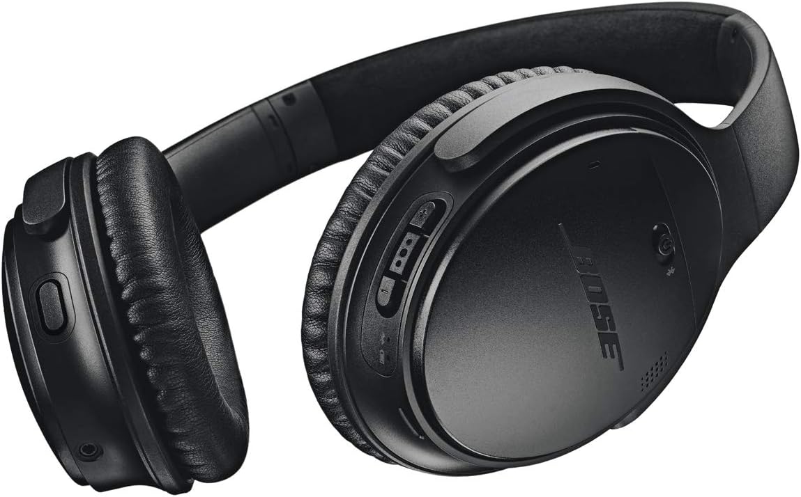 AUDÍFONOS BOSE QUIETCOMFORT 35 II WIRELESS BLUETOOTH CON CANCELACIÓN DE RUIDO Y CONTROL DE VOZ ALEXA, COLOR NEGRO - 4