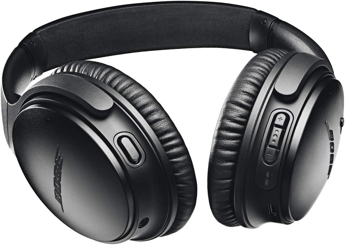 AUDÍFONOS BOSE QUIETCOMFORT 35 II WIRELESS BLUETOOTH CON CANCELACIÓN DE RUIDO Y CONTROL DE VOZ ALEXA, COLOR NEGRO - 5