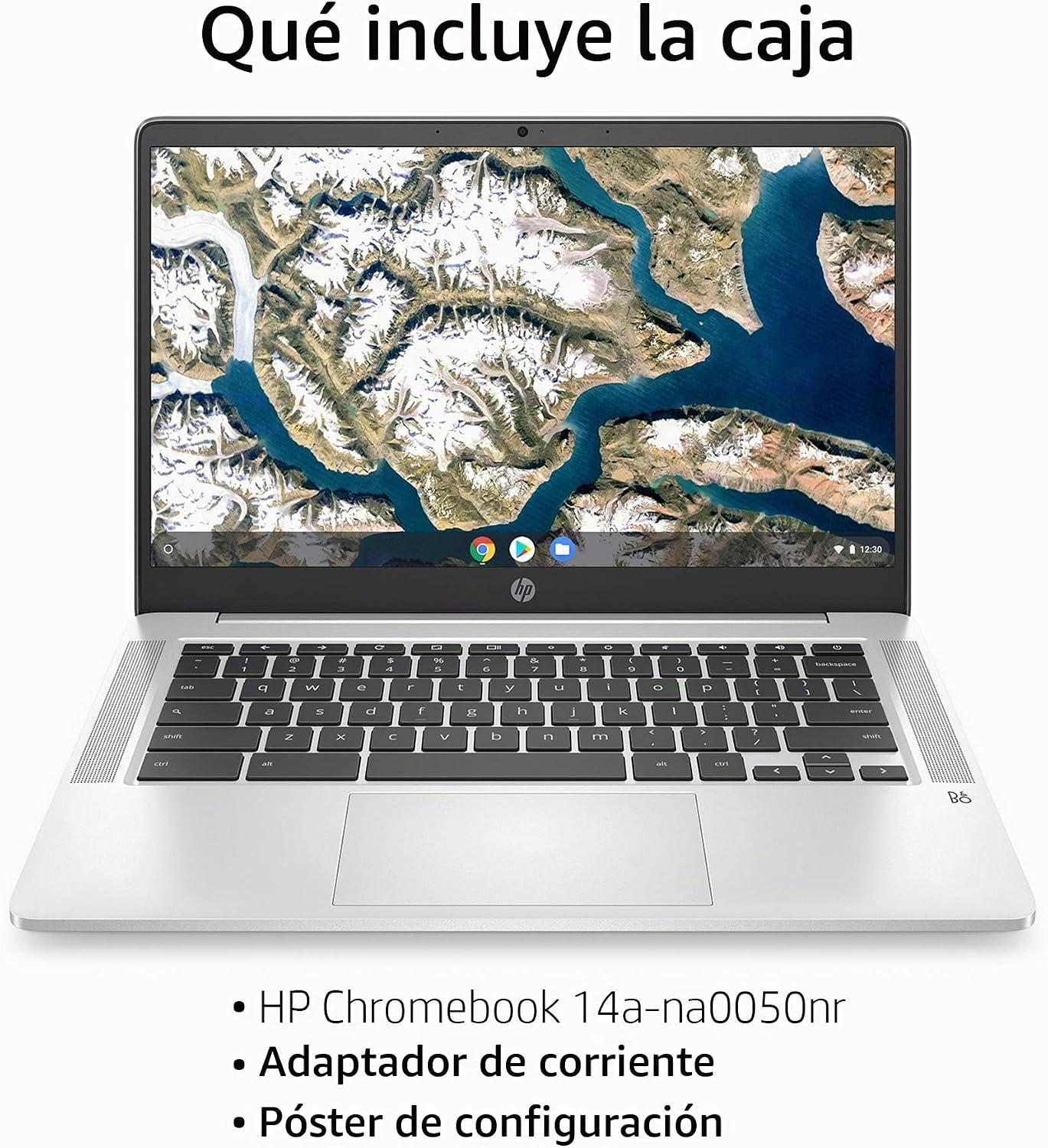 LAPTOP HP CHROMEBOOK 14 PULGADAS FHD INTEL CELERON N4000 4GB RAM 32GB EMMC MINERAL SILVER - 5