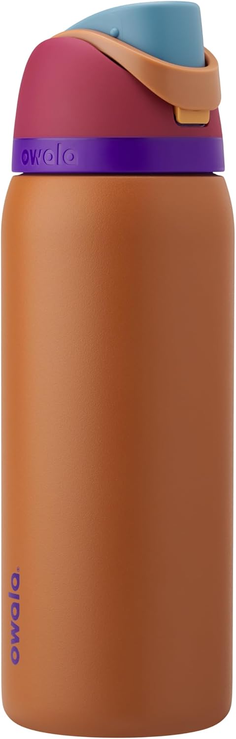 BOTELLA TÉRMICA OWALA FREESIP ACERO INOXIDABLE 32 OZ CIRUELA - 1
